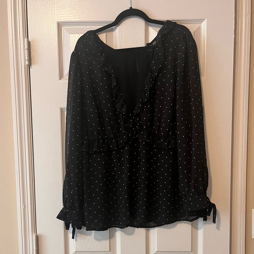 Polka Dot Sheet Top
